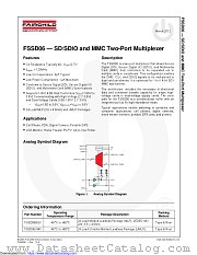 FSSD06 datasheet pdf Fairchild Semiconductor