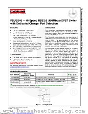 FSUSB46 datasheet pdf Fairchild Semiconductor