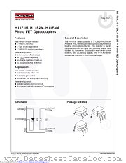 H11F3M datasheet pdf Fairchild Semiconductor
