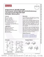 HCPL2730M datasheet pdf Fairchild Semiconductor
