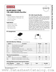 ISL9R1560G_F085 datasheet pdf Fairchild Semiconductor