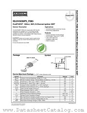 ISL9V5036P_F085 datasheet pdf Fairchild Semiconductor