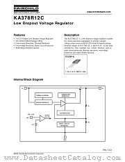 KA378R12CTU datasheet pdf Fairchild Semiconductor