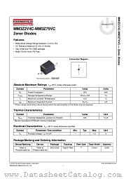 MM3Z13VC datasheet pdf Fairchild Semiconductor