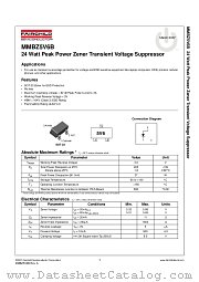MMBZ5V6B datasheet pdf Fairchild Semiconductor