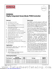 SG6846A datasheet pdf Fairchild Semiconductor