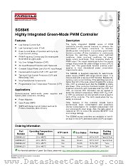 SG6846LSZ datasheet pdf Fairchild Semiconductor