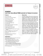 SG6859A datasheet pdf Fairchild Semiconductor