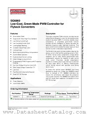 SG6860 datasheet pdf Fairchild Semiconductor