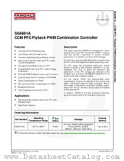 SG6901 datasheet pdf Fairchild Semiconductor