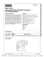 USB1T1105A datasheet pdf Fairchild Semiconductor