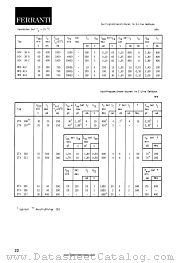 BCX38A datasheet pdf FERRANTI