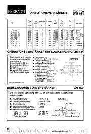 ZN459 datasheet pdf FERRANTI