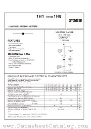 1H6 datasheet pdf Formosa MS