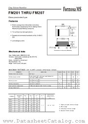 FM207 datasheet pdf Formosa MS