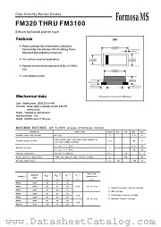 FM340 datasheet pdf Formosa MS
