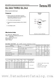 GL34B datasheet pdf Formosa MS
