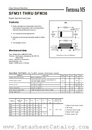 SFM34 datasheet pdf Formosa MS