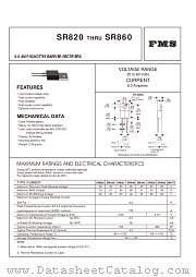 SR835 datasheet pdf Formosa MS