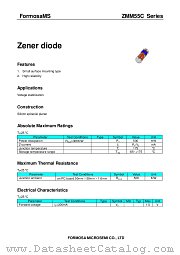 ZMM55B datasheet pdf Formosa MS
