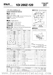 1DI200Z-120 datasheet pdf Fuji Electric