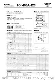 1DI400A-120 datasheet pdf Fuji Electric