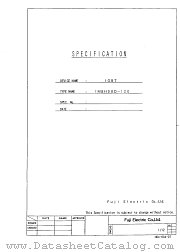 1MBH08D-120 datasheet pdf Fuji Electric