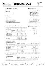 1MBI400L-060 datasheet pdf Fuji Electric
