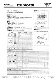 2DI50Z-120 datasheet pdf Fuji Electric