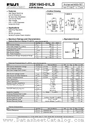2SK1945-01LS datasheet pdf Fuji Electric