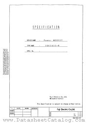 2SK2833-R datasheet pdf Fuji Electric