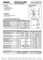 2SK3273-01MR datasheet pdf Fuji Electric