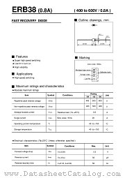 ERB38 datasheet pdf Fuji Electric