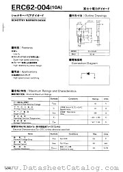 ERC62-004 datasheet pdf Fuji Electric