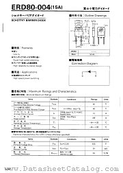 ERD80-004 datasheet pdf Fuji Electric