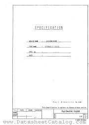 ERW02-060 datasheet pdf Fuji Electric
