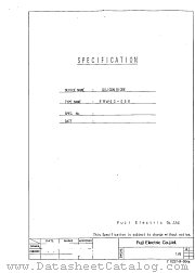 ERW03-060 datasheet pdf Fuji Electric