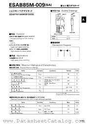 ESAB85M-009 datasheet pdf Fuji Electric