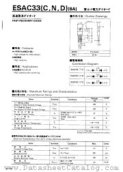 ESAC33D datasheet pdf Fuji Electric