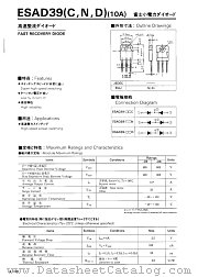 ESAD39 datasheet pdf Fuji Electric