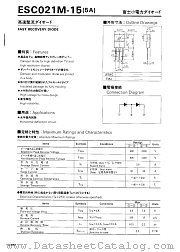 ESC021M-15 datasheet pdf Fuji Electric