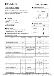 ESJA09 datasheet pdf Fuji Electric