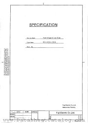 ESJA58-06A datasheet pdf Fuji Electric