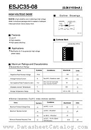 ESJC35-08 datasheet pdf Fuji Electric