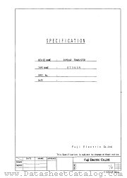 ET393R datasheet pdf Fuji Electric