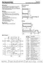 FA7622CP datasheet pdf Fuji Electric