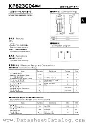 KP823C04 datasheet pdf Fuji Electric