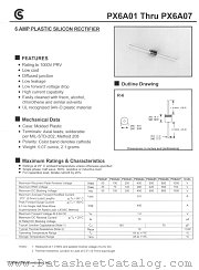 PX6A04 datasheet pdf Fuji Electric