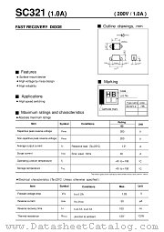 SC321 datasheet pdf Fuji Electric