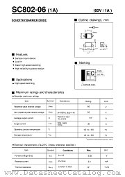 SC802-06 datasheet pdf Fuji Electric